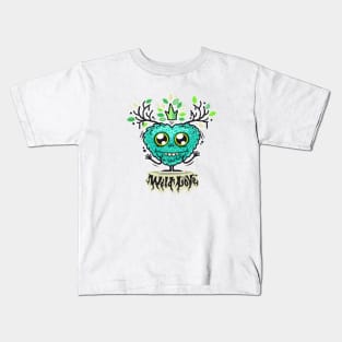 Cute Wild Love Monster Kids T-Shirt